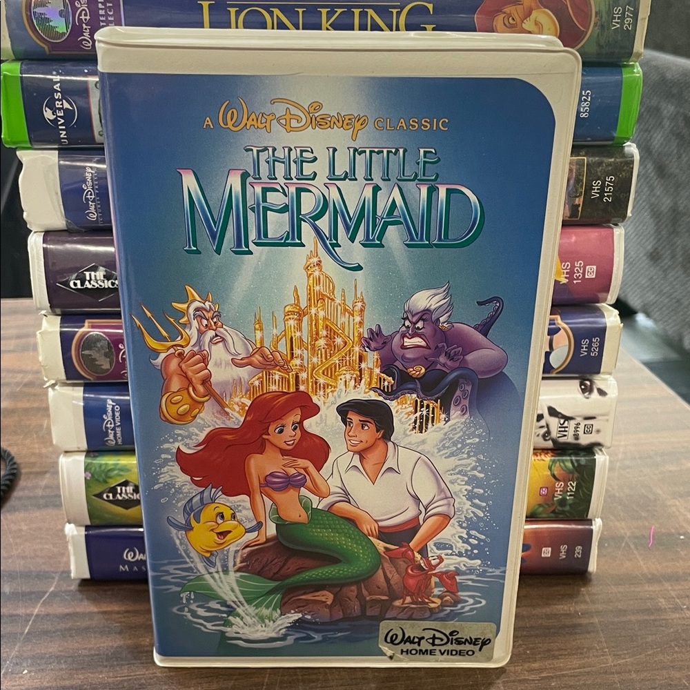 *Banned* Vintage 1989 Disney The Little Mermaid VHS